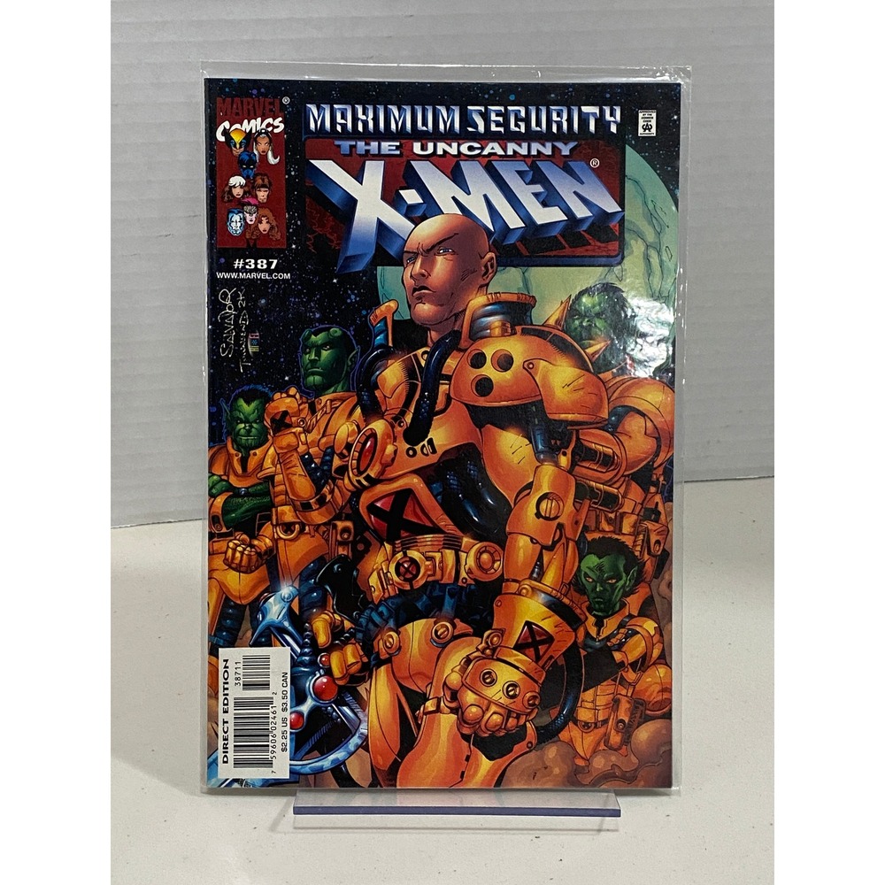Marvel Comic Book Uncanny X-Men #387 Maximum Security Modern Age Multi Excellent